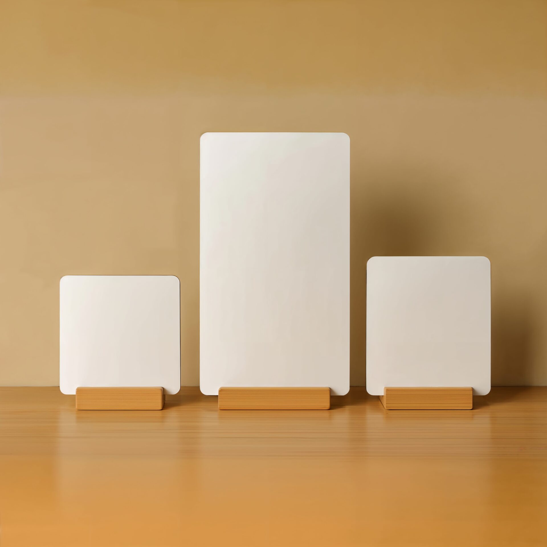 Bamboo Stand HD Aluminum Photo Panels