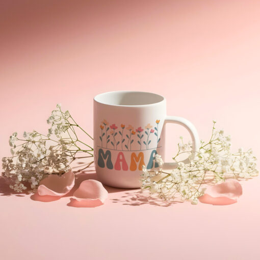 Mama Flowers Mug - 11oz & 15oz