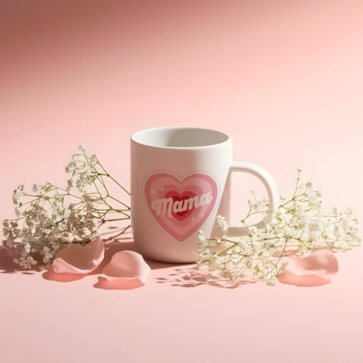 Mama Heart Mug - 11oz & 15oz