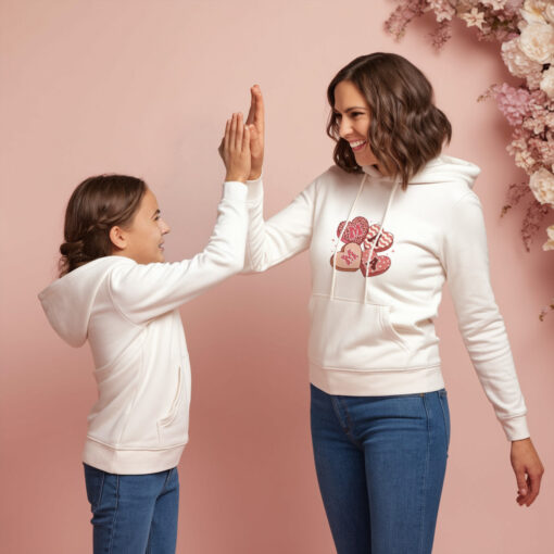 Mama Mother And Daughter Hoodie