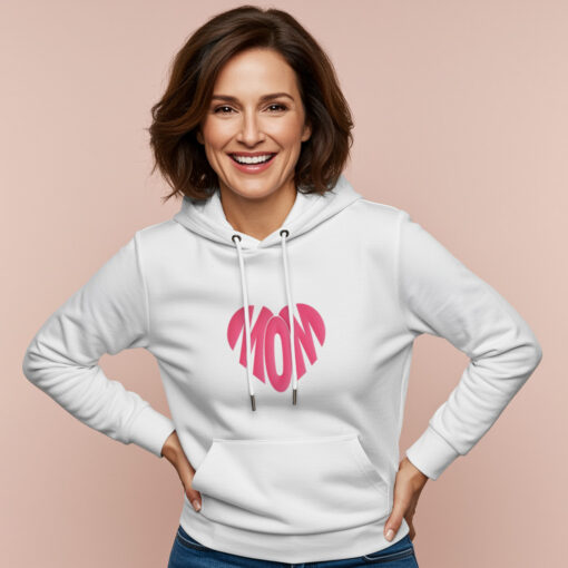 Mom Heart Hoodie