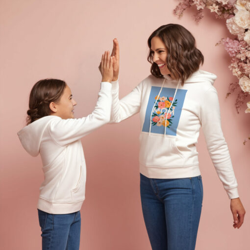 Mom Mother And Daughter Hoodie