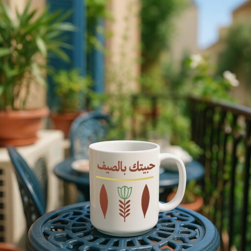 Lebanese Style - Custom White Mug - 11oz & 15oz