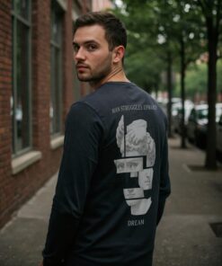 Man struggles - Unisex Long Sleeve Shirt