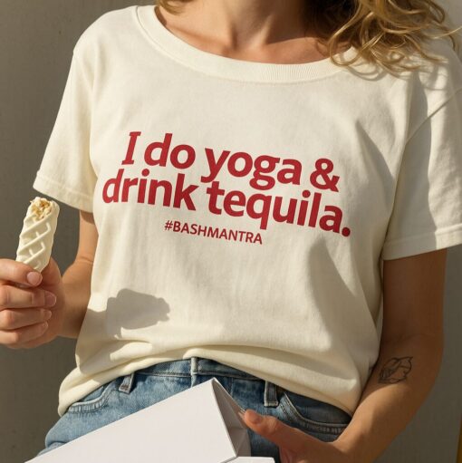 Yoga & Tequila - Custom Unisex T-Shirt