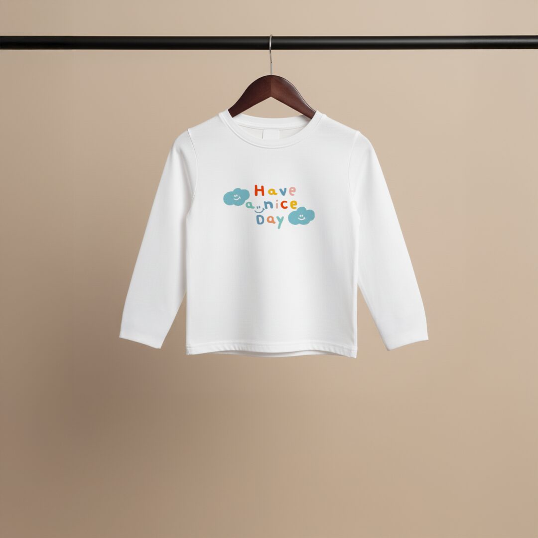 Have a Nice Day Kids' Long‑Sleeve T‑Shirt