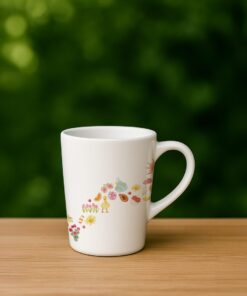 Watercolor Spring Nature Ceramic Mug