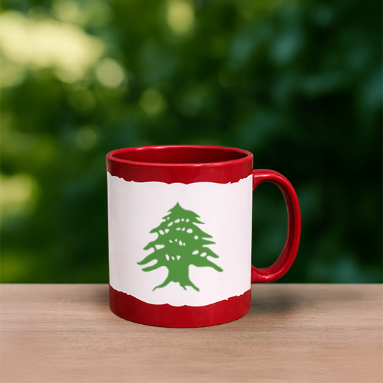 Mug with red