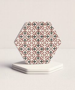 Lebanese Patterns – Custom Printed Round Coaster