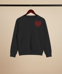 Heart Black - Sweatshirt