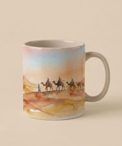 Ramadan Desert - White Mug - 11oz & 15oz