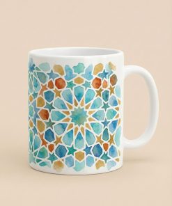 Ramadan Pattern - White Mug - 11oz & 15oz