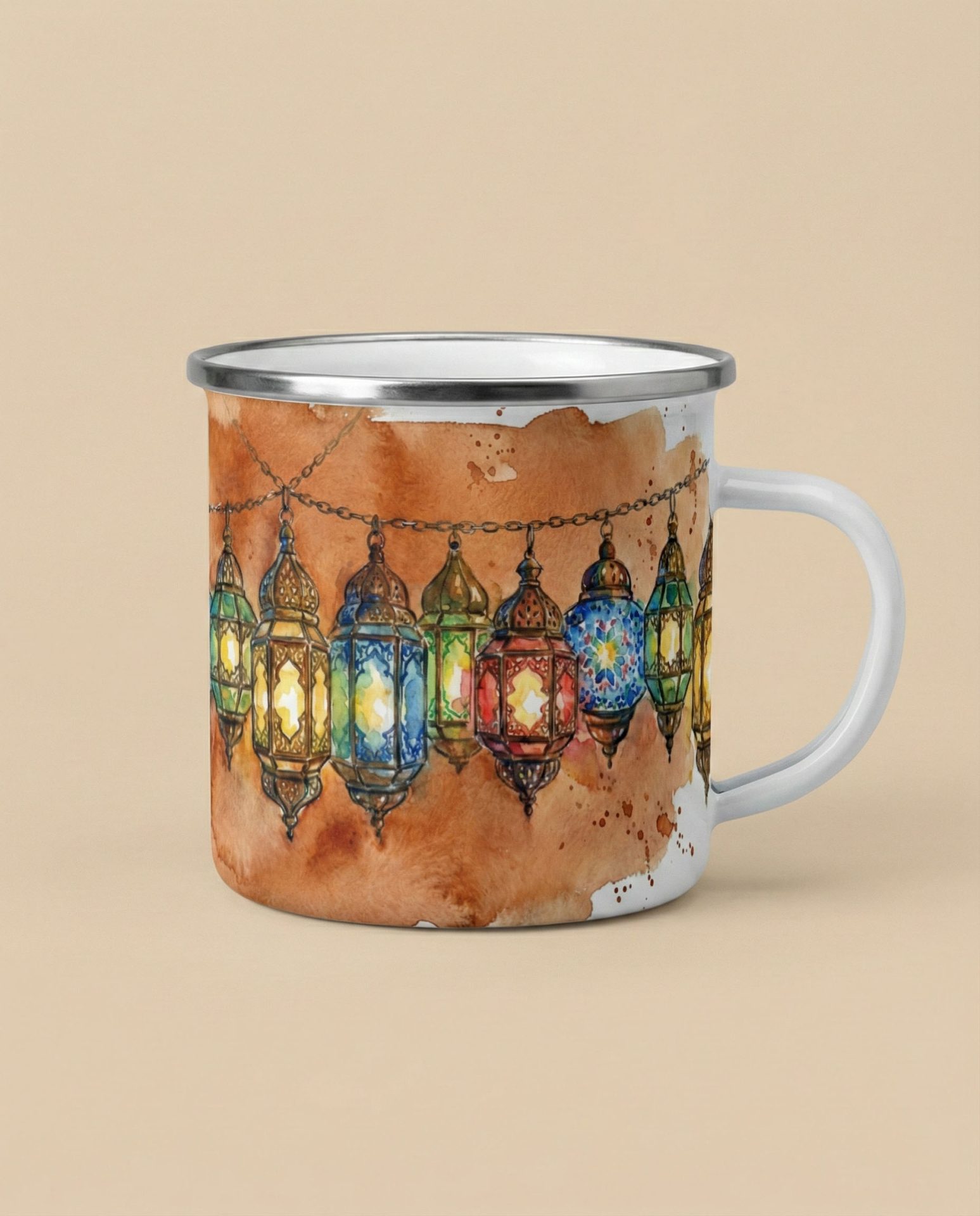 Ramadan Lantern – Hemming Enamel Mug